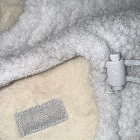 UGG Cream Fleece Slip-Ons - Picture 2 of 4